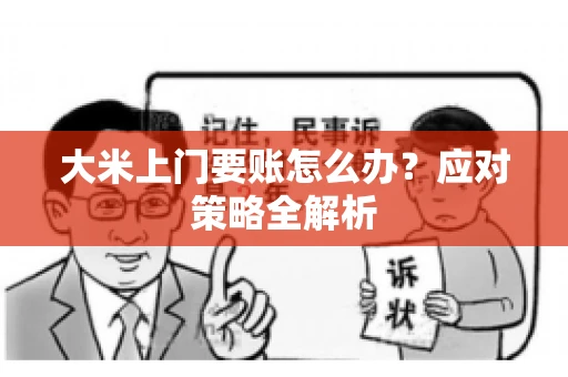 大米上门要账怎么办？应对策略全解析
