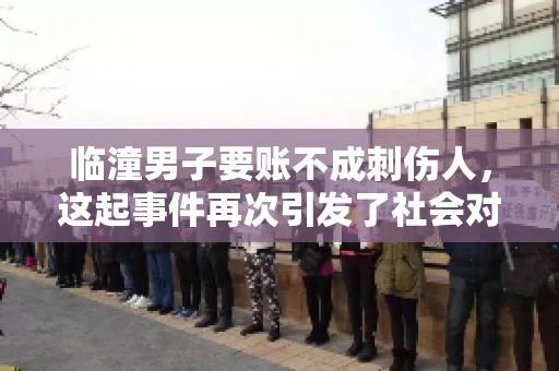 临潼男子要账不成刺伤人，这起事件再次引发了社会对讨债行为的关注。在这个故事中，我们不仅要了解事件的经过，还要思考如何避免类似悲剧的发生。