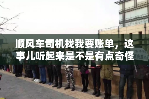 顺风车司机找我要账单，这事儿听起来是不是有点奇怪？但现实生活中，这样的案例还真不少。今天，我就来和大家聊聊这个话题，看看顺风车司机找乘客要账单的背后，究竟隐藏着什么。