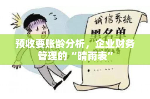 预收要账龄分析，企业财务管理的“晴雨表”